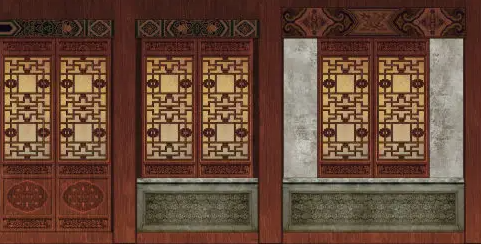 玉树隔扇槛窗的基本构造和饰件
