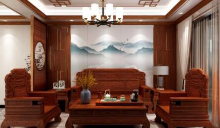 玉树如何装饰中式风格客厅？